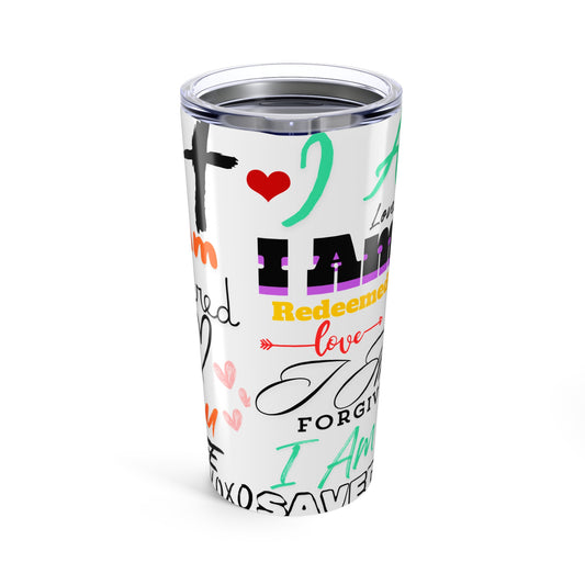 20oz Tumbler - Gods Promises Cup