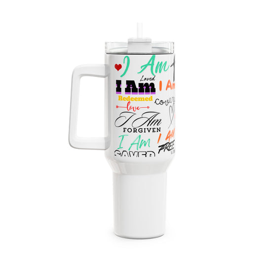 40oz Tumbler - God's Promises Inspirational Drinking Cup